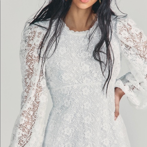 LoveShackFancy lace dress! Boho! Perfect day or night, even wedding dress! - Picture 5 of 6